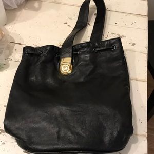 Silver blue USA sling bag